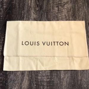 Louis Vuitton clutch dust bag